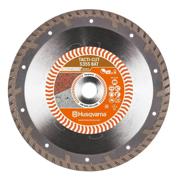 Husqvarna 9″ Tacti-Cut S35 Blade for K535i Cut-Off Saw