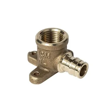 LF BRASS DROP EAR 90°