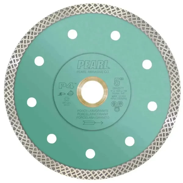 Pearl Abrasive P4 Turbo Mesh Diamond Blades | 4 inch