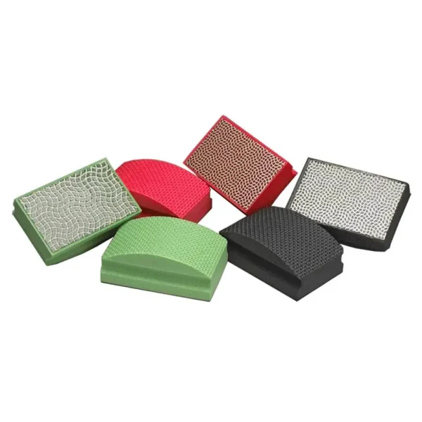 Norton Quadroflex 2-1/8″ x 3-1/2″ Diamond Hand Pads | 60 Grit