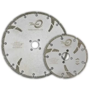 Diamax Super Cyclone Electroplated Marble Blade | 4″