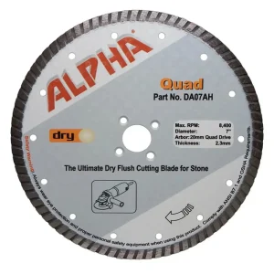 Alpha Tools Quad Flush Cutting Diamond Blades | 4″ - view 3