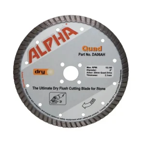 Alpha Tools Quad Flush Cutting Diamond Blades | 4″ - view 4