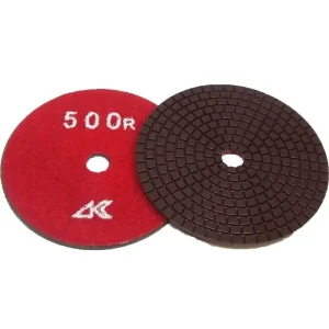Alpha 4″ Ceramica 3 Part Wet Stone Pads | 60 Grit Vitrified - view 2
