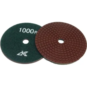 Alpha 4″ Ceramica 3 Part Wet Stone Pads | 60 Grit Vitrified - view 3
