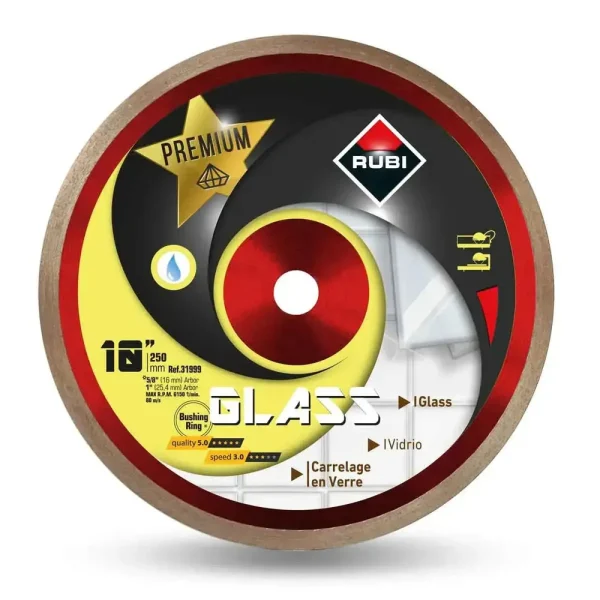 Rubi Glass Premium Diamond Blades | 7″
