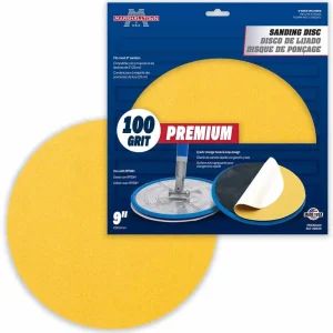 Marshalltown 9″ Radial Sanding Discs – 5 pack | Premium Grade / 80 Grit - view 3