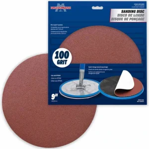 Marshalltown 9″ Radial Sanding Discs – 5 pack | Premium Grade / 80 Grit - view 4