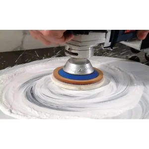 Alpha Felt Wheel for Polishing With Powder | 3″ - view 2