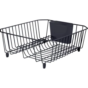 Rubbermaid Black Wire Sink Dish Drainer, 12.49 x 14.31 in