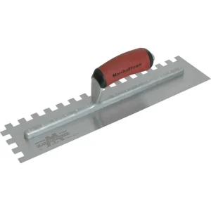 Marshalltown 16″ Notched Trowel | 708SD – 1/4″ x 3/16″ x 1/4″ V Notch - view 2