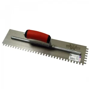 Marshalltown 16″ Notched Trowel | 708SD – 1/4″ x 3/16″ x 1/4″ V Notch - view 3