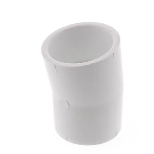 SCH.40 FAB. PVC 11.25° ELBOW (SLIP X SLIP) 411-000