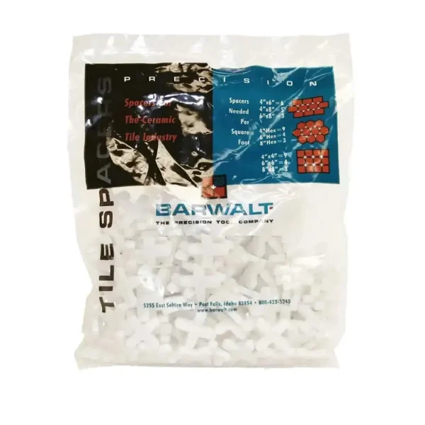 Barwalt Precision Long Tile Spacers | 3/16″
