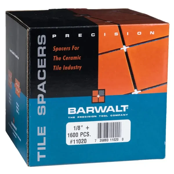 Barwalt Precision Tile Spacers Regular Box | 3/16″
