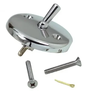 Danco Overflow Plate with Trip Lever in Chrome