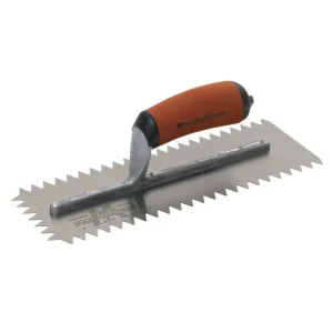Marshalltown V-Notched Scratcher Trowels | 12 inches