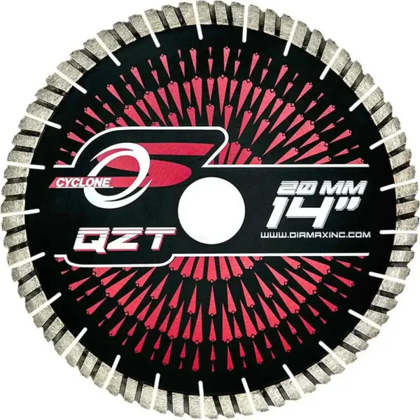 Diamax Cyclone S Quartzite Silent Core Blades | 14″
