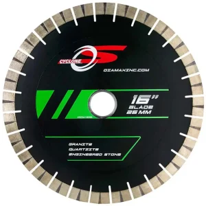 Diamax Cyclone S Silent Core Reinforced Blades | 14″ / 20 mm