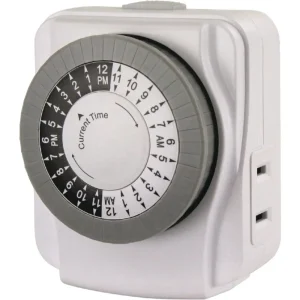 Woods Indoor 24-Hour Mechanical Timer