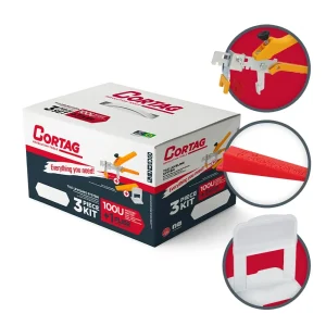 Cortag Traditional Tile Leveling System Kit | 1/32″