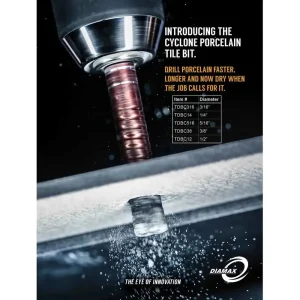 Diamax Cyclone Wet/Dry Chuck Core Drill Bits | 3/16″ - view 2