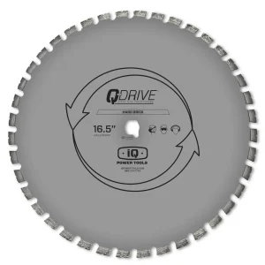 iQ Power Tools 16-1/2″ Q-Drive Arrayed Segmented Semi-Hard Material Blade