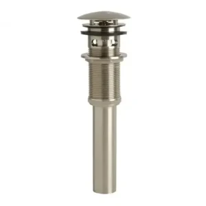 Danco Decorative Push-Button Sink Drain In Brushed Nickel