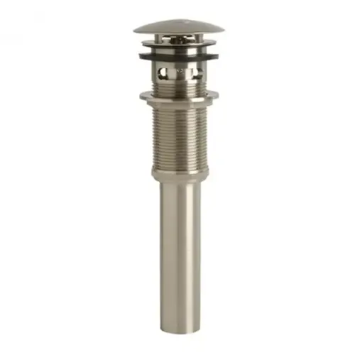 Danco Decorative Push-Button Sink Drain In Brushed Nickel