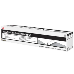 SikaTile – 100 sq. ft. 700 Sound Shield PNS Crack Isolation Sheet Membrane