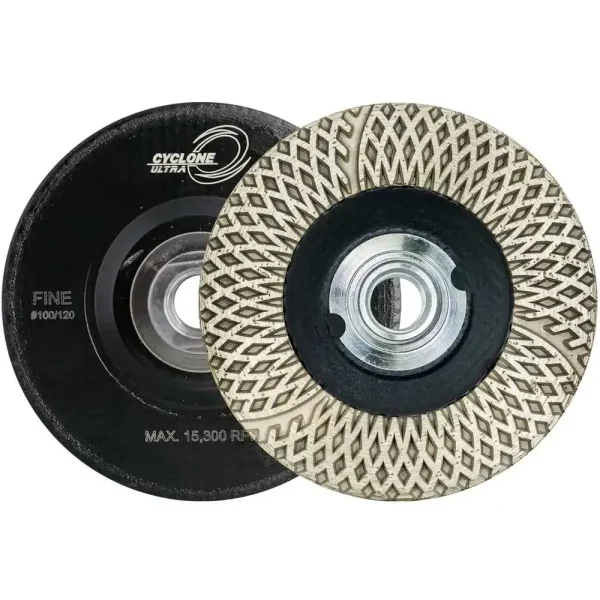 Diamax 4″ Cyclone Ultra Cup Wheels | Fine