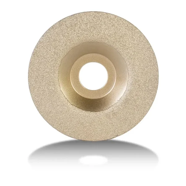Rubi 4″ Vacuum Brazed Rough Diamond Grinder Blade | Coarse Grit