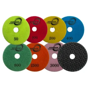 Diamax Typhoon 7-Step Clover Polishing System | 50 Grit - view 2