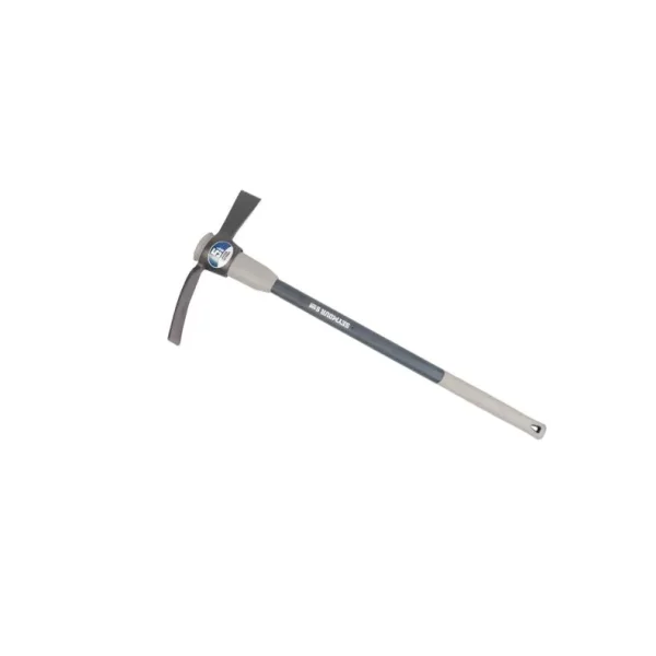 5 lb Cutter Mattock – Fiberglass with Cushion Grip & Overstrike Protection 36″ Handle