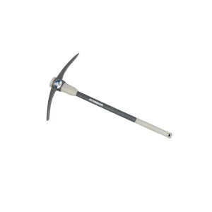 5 lb Railroad Pick – Fiberglass with Cushion Grip & Overstrike Protection 36″ Handle