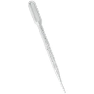 Pipette, 3ml Graduated, Plastic, Pack of 500