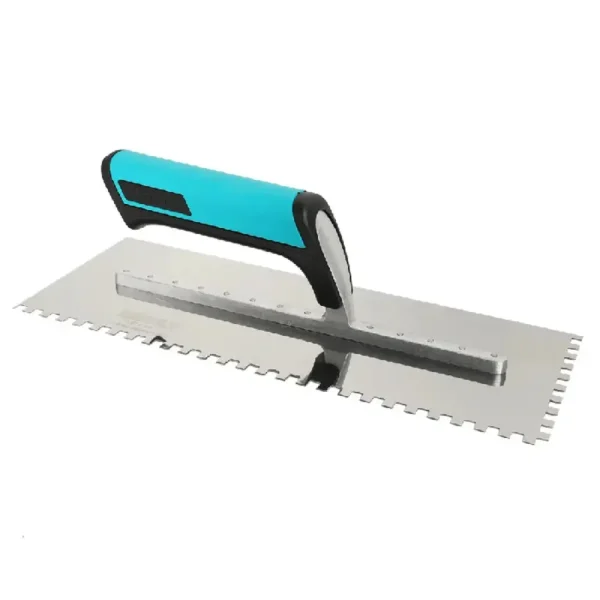 Bihui Tools Square Notched Trowels | 12-1/2″ x 4 3/4″ x 1/4″