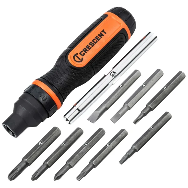 Crescent® 11-in-1 Ratcheting Multi-Bit Driver