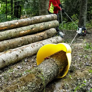 Portable Winch Skidding Cone for Logs