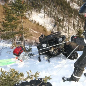 Portable Winch Model PCW3000 Gas-Powered Capstan Winch - view 4