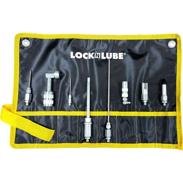LockNLube® 8-Piece Quick-Connect Accessory Kit