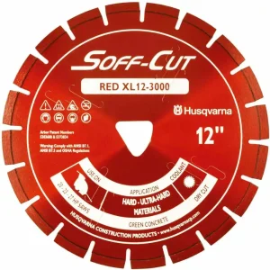 Soff Cut Excel 3000 Red Ultra Early Diamond Blades | 5″ x .095