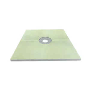 Profilitec SHOWERTEC Pre-Sloped Shower Tray | 32″ x 60″ Center Drain Base