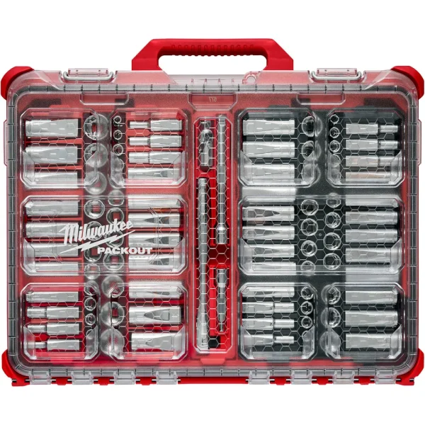 Milwaukee® 98-Piece Ratchet & Socket Set