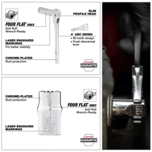 Milwaukee® 98-Piece Ratchet & Socket Set - view 3