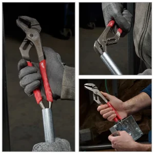 Milwaukee® 12˝ Comfort Grip Straight Jaw Pliers - view 3