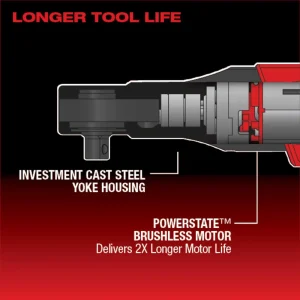 Milwaukee® M12 FUEL™ 3/8˝ Ratchet Kit - view 3