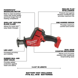 Milwaukee® M18 FUEL™ HACKZALL® - view 3