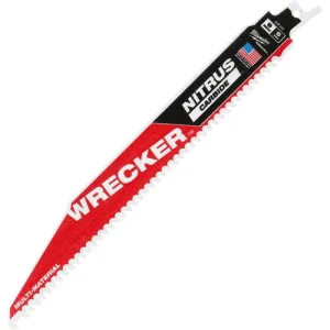 Milwaukee 9″ Nitrus Carbide Mult-Material Sawzall Blades, Pack of 5