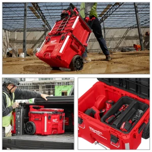 Milwaukee® PACKOUT™ Rolling Tool Box - view 3